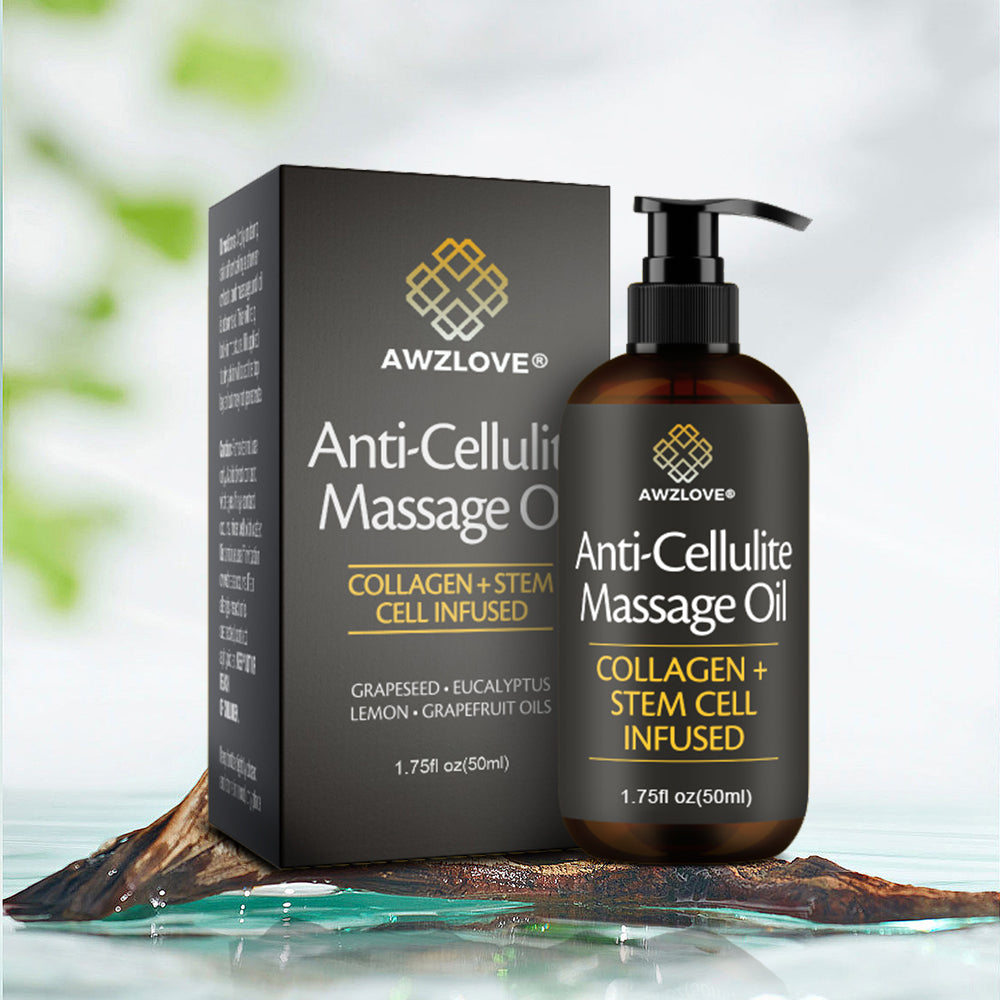 Awzlove® Luxurious Collagen & Stem Cell Anti-Cellulite Massage Oil🎉 (🔥70% Off for a Limited Time!) (Copy)🎁