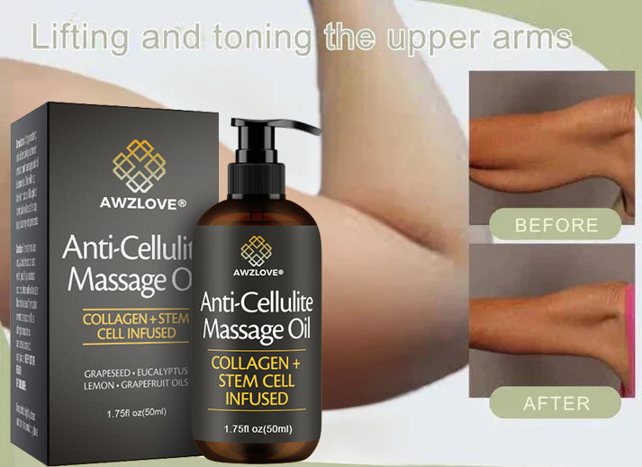 Awzlove® Luxurious Collagen & Stem Cell Anti-Cellulite Massage Oil🎉 (🔥70% Off for a Limited Time!) (Copy)🎁
