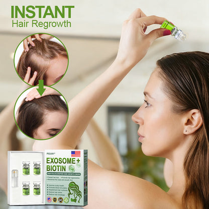 Piguiay® Hair Follicle Repair Hair Growth Solution - Latest microneedle system, rapid absorption,Achieve thicker hair quickly🌞