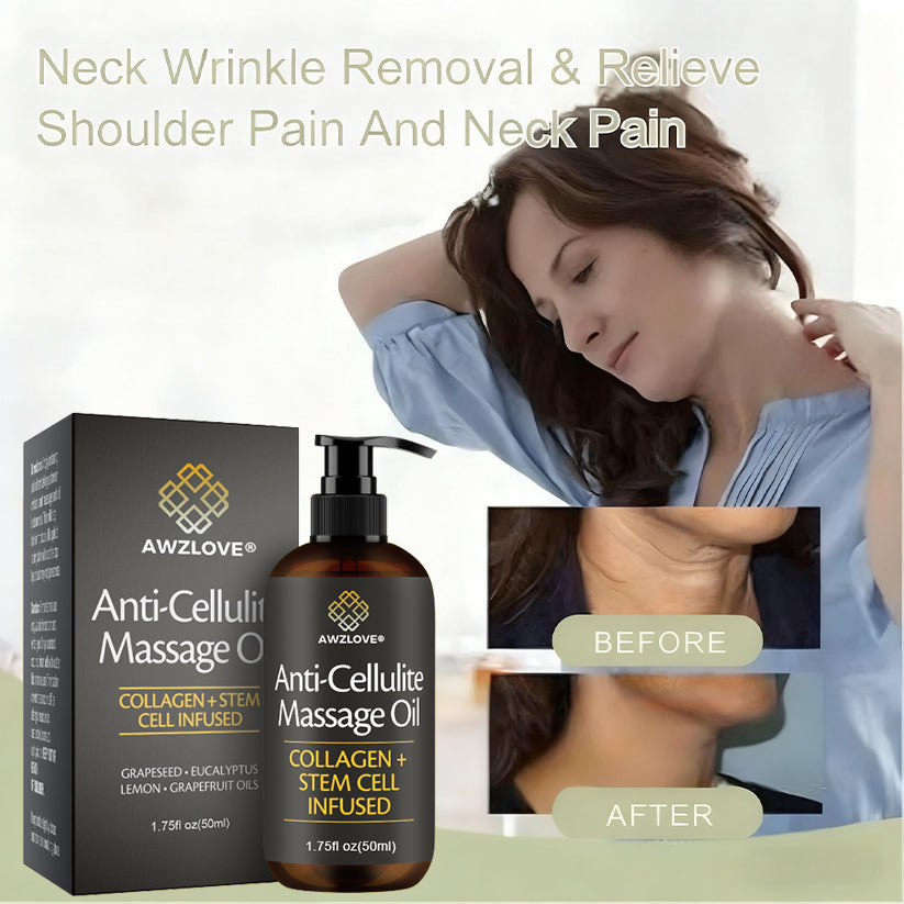 Awzlove® Luxurious Collagen & Stem Cell Anti-Cellulite Massage Oil🎉 (🔥70% Off for a Limited Time!) (Copy)🎁