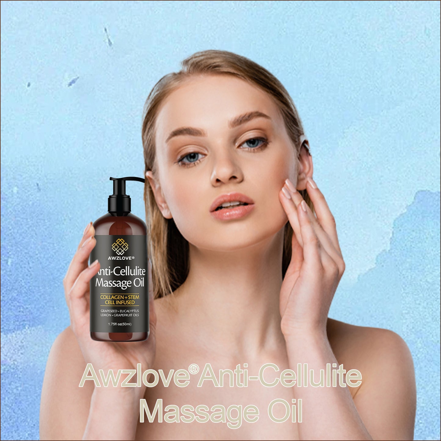 Awzlove® Luxurious Collagen & Stem Cell Anti-Cellulite Massage Oil🎉 (🔥70% Off for a Limited Time!) (Copy)🎁